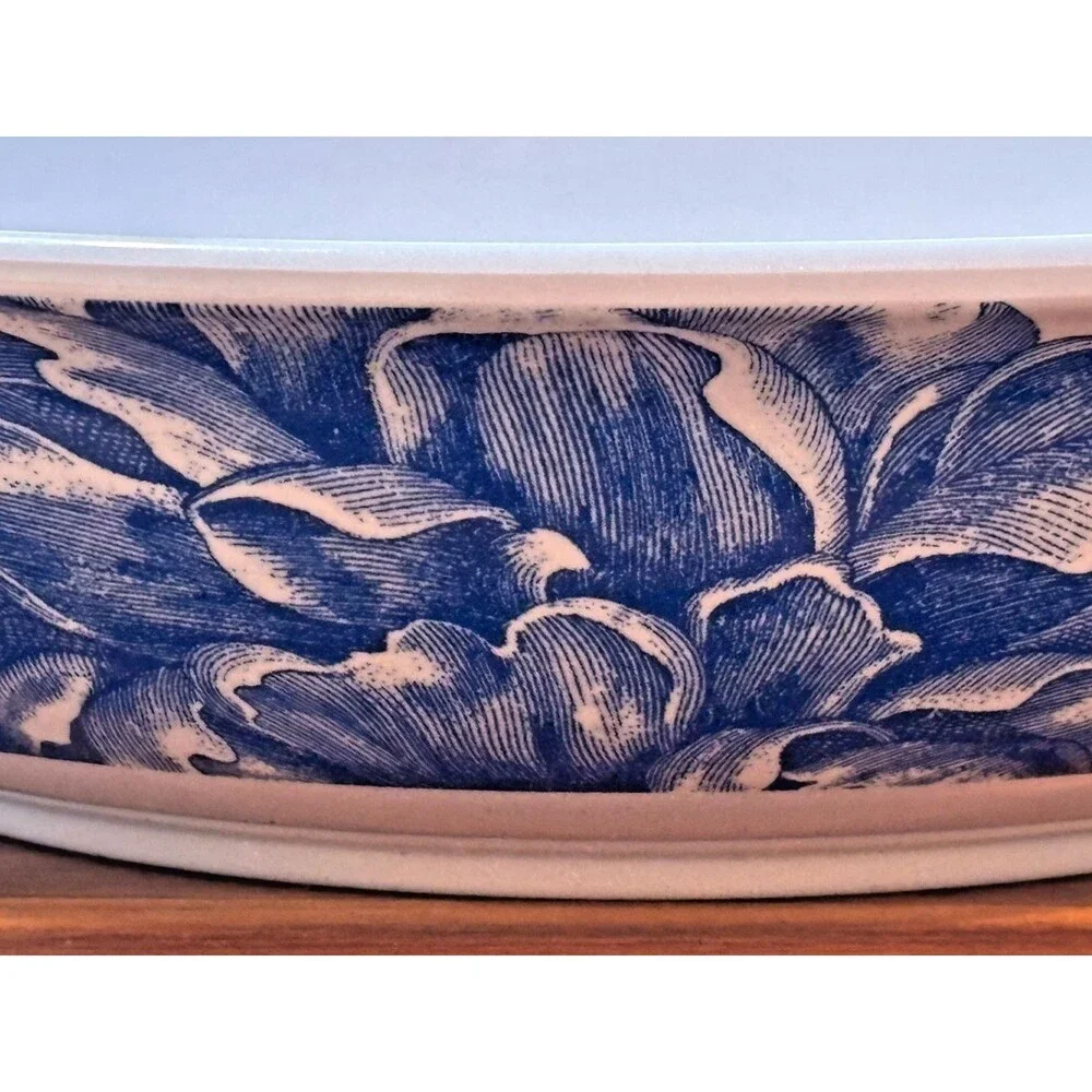Caskata 100%‎ Melamine Blue Peony 13